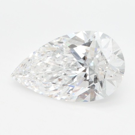 Diament laboratoryjny bezbarwny szlif gruszkowy, 2.08ct, VVS1, D, IGI LG700511855